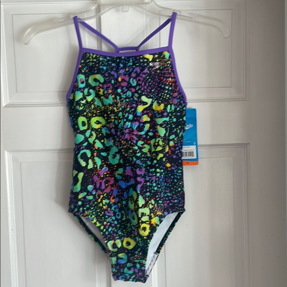Speedo one piece bathing suit